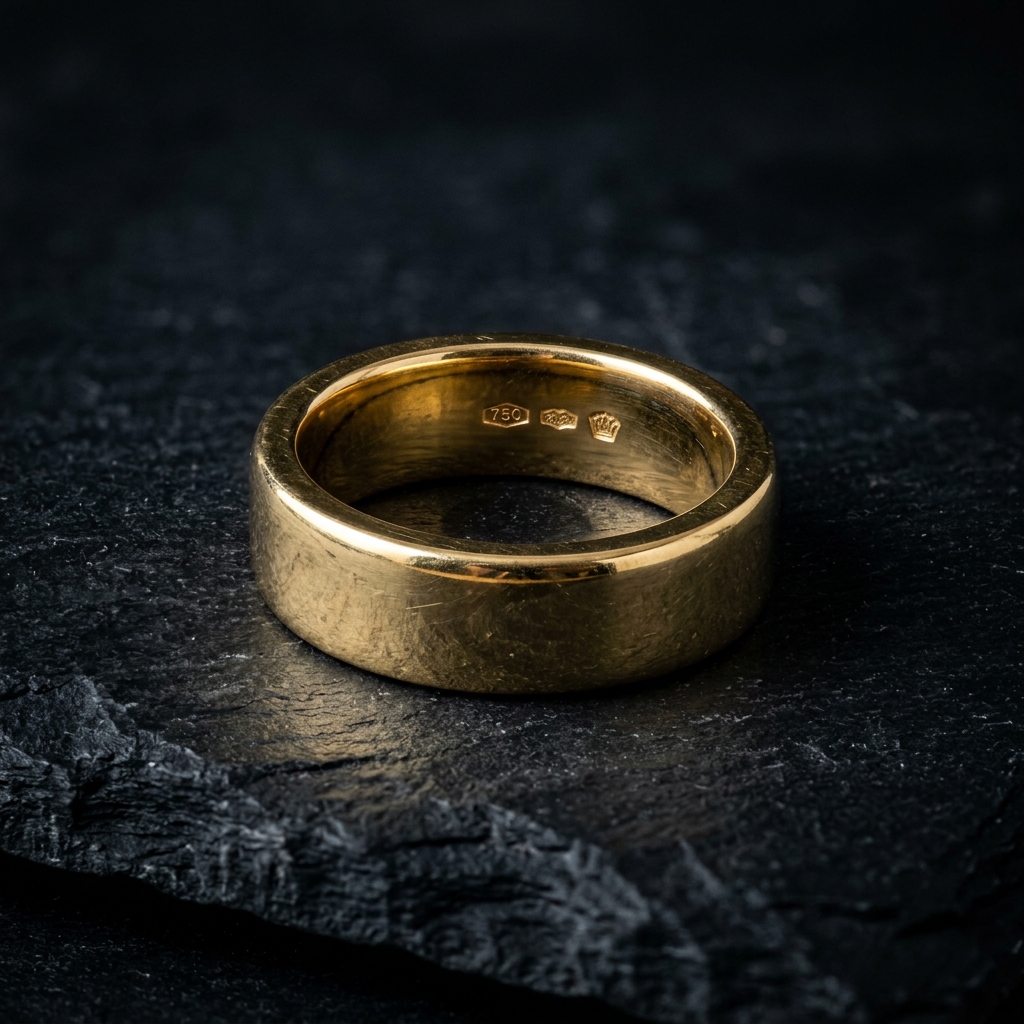 Solid Gold Band Ring